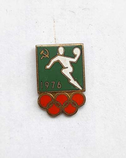 Odznaka Igrzyska Olimpijskie Montreal 1976 piłka ręczna ZSRR