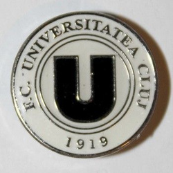 FC Universitatea Kluż (biała; produkt oficjalny)