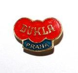 Odznaka Dukla Praga (polewa epoksydowa)