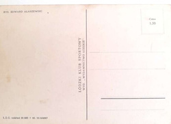 Pocztówka Henryk Szczepański - Mistrz Polski 1958 (ŁKS Łódź)