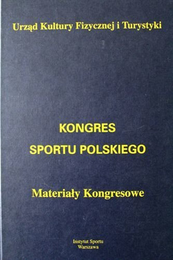 Kongres Sportu Polskiego 1998. Materiały