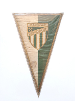 Proporczyk KS Pogoń Zabrze stary (PRL)