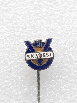 Odznaka SK VOEST Linz herb pełny (emalia)