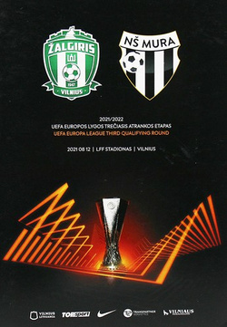 Program Żalgiris Wilno - NS Mura, eliminacje Liga Europy (12.08.2021) 