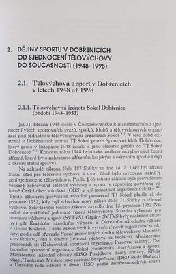 100 lat zorganizowanej kultury fizycznej w Dobrenicach (1898-1998)