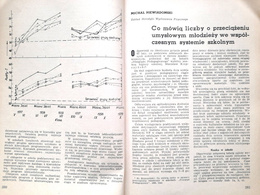 Miesięcznik Kultura Fizyczna kwiecień 1962. Numer specjalny z okazji 15-lecia AWF w Polsce