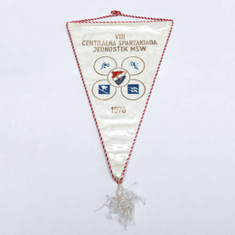 Proporczyk VIII Centralna Spartakiada Jednostek MSW - 1976