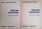 Materiały szkoleniowe PZPN. Zeszyt 10/85 i 12/85 (do użytku wewnętrznego)