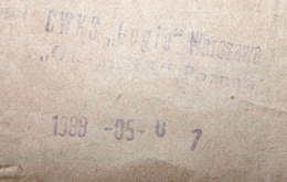 Bilet Legia Warszawa - Olimpia Poznań I liga (07.05.1988)