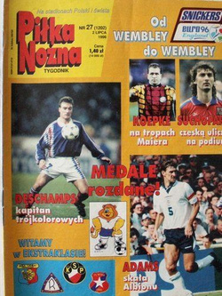 Tygodnik Piłka Nożna 1996-1997 (7 numerów)