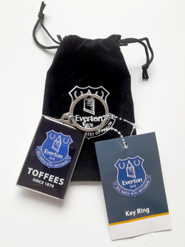 Brelok Everton Liverpool The Toffees duży w zamszowym etui (produkt oficjalny)