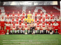 Magazyn Eredivisie 1986-87 Plakaty drużyn (Voetbal International - wydanie specjalne)