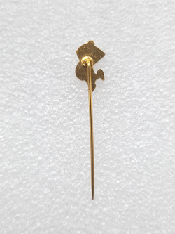 Odznaka Sao Paulo FC maskotka Santo Paulo (Brazylia, emalia)