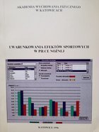 Uwarunkowania efektów sportowych w piłce nożnej