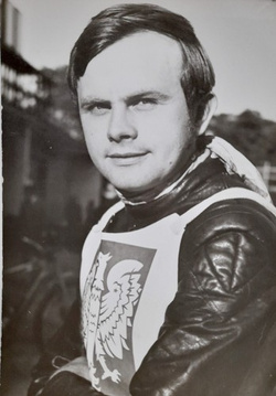 Pocztówka Jerzy Szczakiel reprezentant Polski na XXVIII Indywidualne Mistrzostwa Świata na żużlu