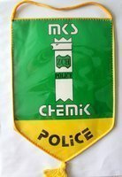 Proporczyk MKS Chemik Police sekcja piłki nożnej