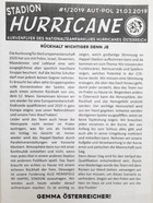 Gazeta kibiców mecz Austria - Polska eliminacje Euro 2020 (21.03.2019)