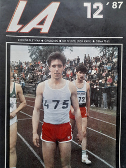 Miesięcznik Lekkoatletyka - Rocznik 1987 (10 numerów, brak nr 5 i 9)