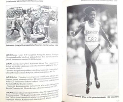 Informacje sportowe. Rocznik sport 1991 (Finlandia)