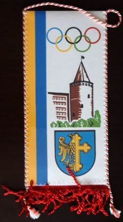 Proporczyk Wydział Młodzieży Kultury Fizycznej i Turystyki Urząd Wojewódzki w Opolu