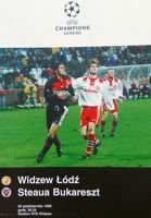 Program Widzew Łódź - Steaua Bukareszt Liga Mistrzów (30.10.1996)