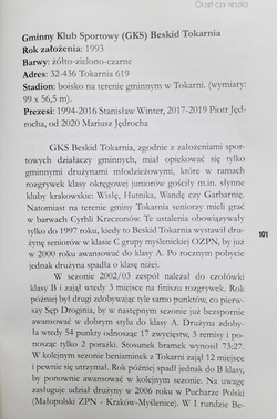 Orzeł czy reszka. Opowieść o klubie GKS Beskid Tokarnia