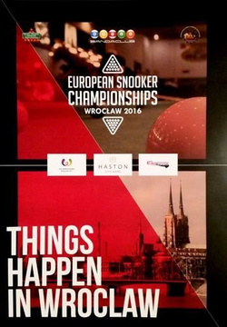 Program Mistrzostwa Europy w Snookerze (Wrocław, 07-20.02.2016)