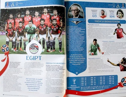 Program oficjalny magazyn Mistrzostwa Świata w piłce nożnej Rosja 2018 (nr 1) - wydanie polskie
