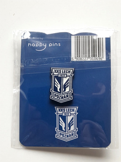 Odznaka KKS Lech Poznań lakierowana (produkt oficjalny)