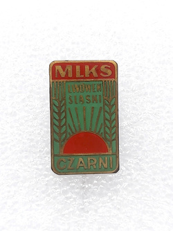 Odznaka MLKS Czarni Lwówek Śląski (PRL, lakier)