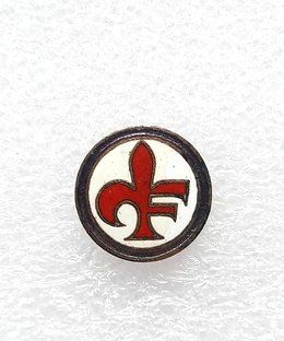 Odznaka AC Fiorentina herb halabarda (emalia, pin)