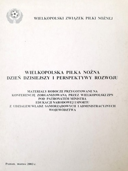Wielkopolska piłka nożna. Dzień dzisiejszy i perspektywy rozwoju