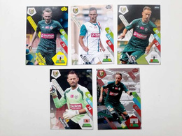 Karty piłkarze Śląsk Wrocław 5 sztuk (Ekstraklasa 2014-2015, Panini Adrenalyn XL)