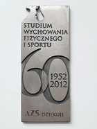 Medal 60 lat Studium Wychowania Fizycznego i Sportu 1952-2012
