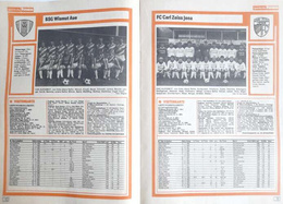 Skarb kibica ligi piłkarskie NRD sezon 1989/90 (Deutsches Sportecho i Fuwo, Niemcy)