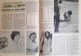 Miesięcznik Lekkoatletyka Rocznik 1976 (10 numerów, brak nr 7 i 12)