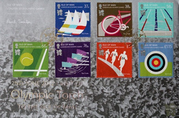 Koperta Letnie Igrzyska Olimpijskie Londyn 2012. Wizyta Olimpijskiego Znicza (Wyspa Man)