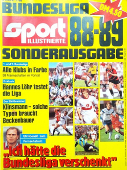 Skarb Kibica 1. i 2. Bundesliga 1988-89 (Sport Illustrierte)