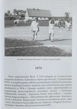 Sport w gminie Trąbki Wielkie w latach 1945-2012