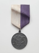 Medal piłka nożna, mecz Węgry - Czechosłowacja (21.8.1948)