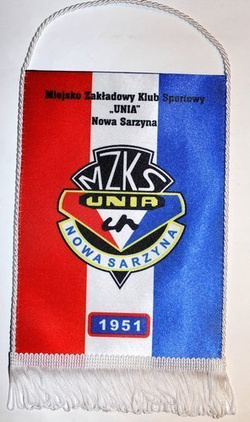 Proporczyk MZKS Unia Nowa Sarzyna (produkt oficjalny)