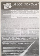 Program gazeta meczowa Sokół Aleksandrów Łódzki - MKP Zgierz i Omega Kleszczów (2 i 12.5.2007)