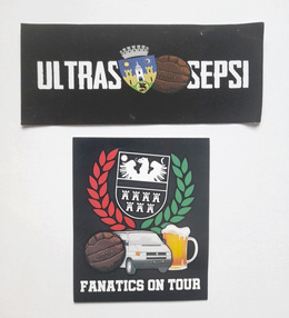 Naklejki wlepki ASK Sepsi Sfantu Gheorghe kibice (2 sztuki)