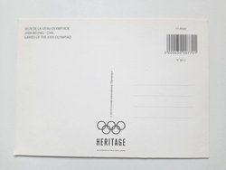 Pocztówka Letnie Igrzyska Olimpijskie Pekin 2008 (MKOl)