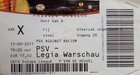 PSV Eindhoven - Legia Warszawa Liga Europy UEFA (15.09.2011)
