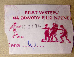 Bilet Zatoka Braniewo - Bałtyk Gdynia (lata 90.)