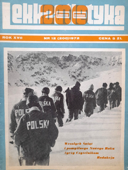 Miesięcznik Lekkoatletyka 1972 (6 numerów)