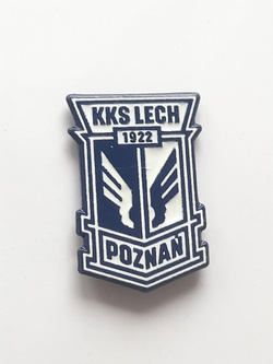 Odznaka KKS Lech Poznań lakierowana (produkt oficjalny)