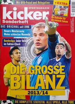 Skarb Kibica Bundesliga - wielki bilans sezonu 2013/2014 (magazyn Kicker)