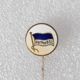 Odznaka Hertha BSC Berlin okrągła z herbem (emalia)